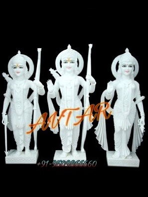 Ram darbar Marble Statue